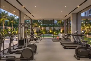 Gymnasium at AIM Vyana