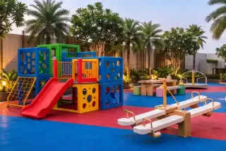 Kids Play Area at AIM Vyana